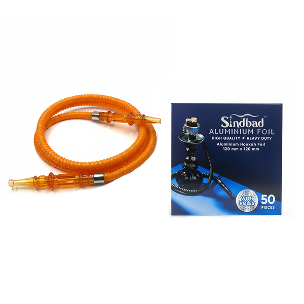 Combo Set - Hookah Pipe &amp; Aluminium Foil