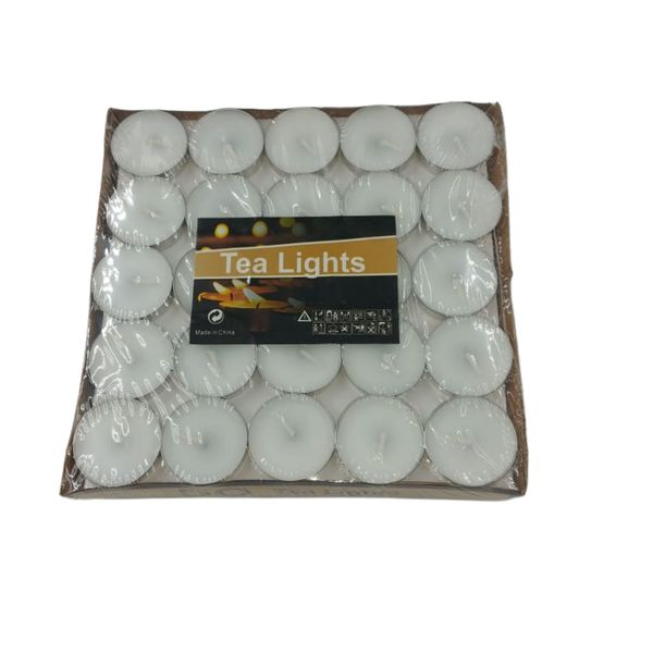50 Pack Tea light Candles