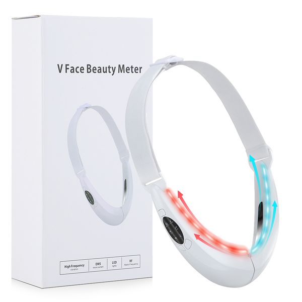 EMS Face LED Photon Therapy Vibration Facial Massager Face Slimming
