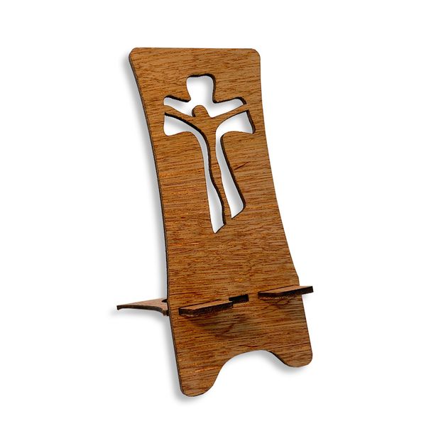 Cellphone Holder/Stand - Wooden Phone Buddy
