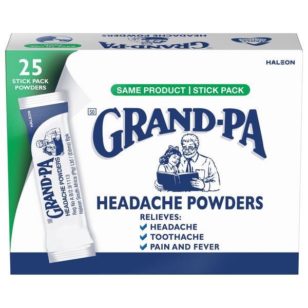 Grand-Pa Headache Powders 25 sticks
