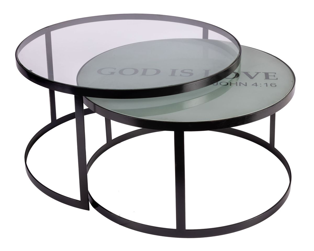 Glass Round Coffee Table - Black | Shop Today. Get it Tomorrow