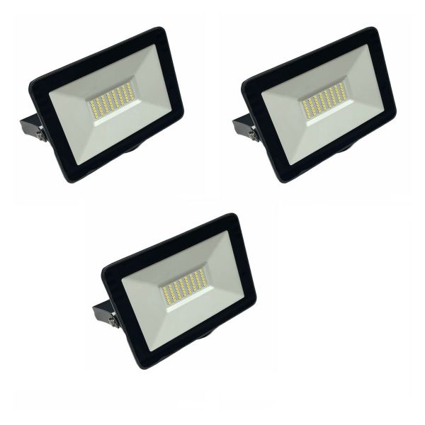 30W High Power LED Flood Light - Power Saving &amp; IP66 Waterproof : Pack of 2