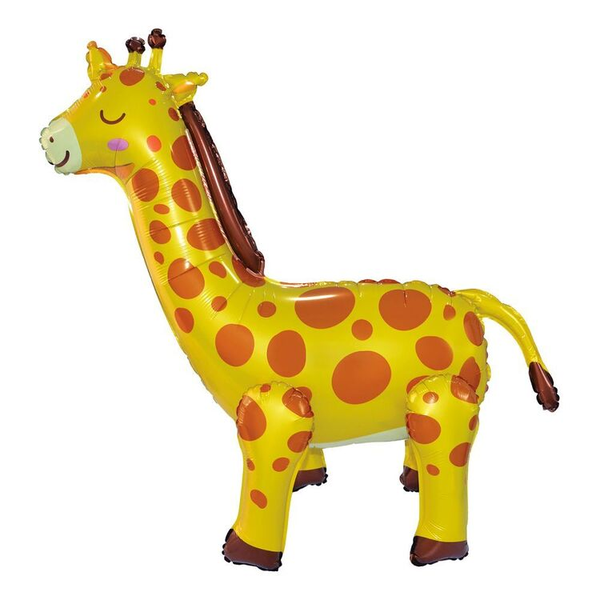 Animal Foil Balloon - Giant Giraffe Party Balloon, Birthday Baby Shower