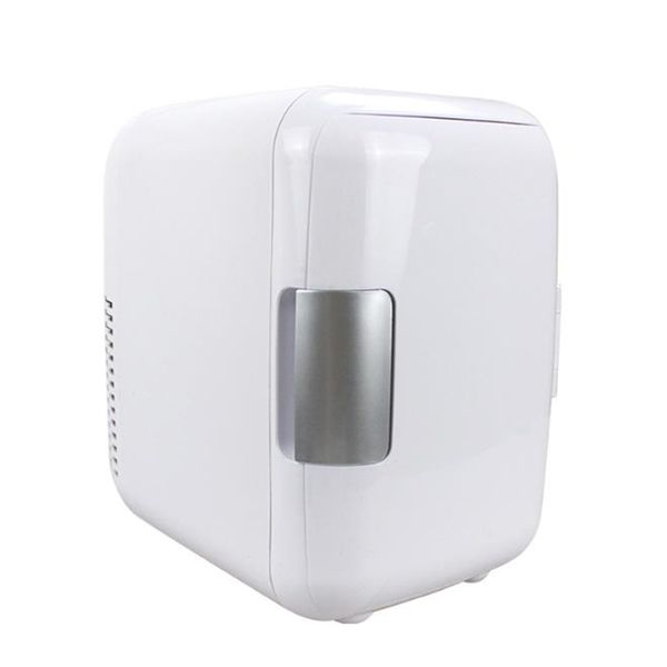 Portable 4L Mini Car Fridge Refrigerator 12v Cooler/Heater - White