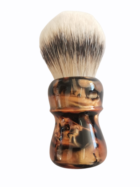 Shaving brush Oumo Tigers Eye Silk Silvertip Badger