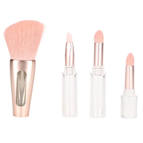 4-in-1 Gold Handle Brushes