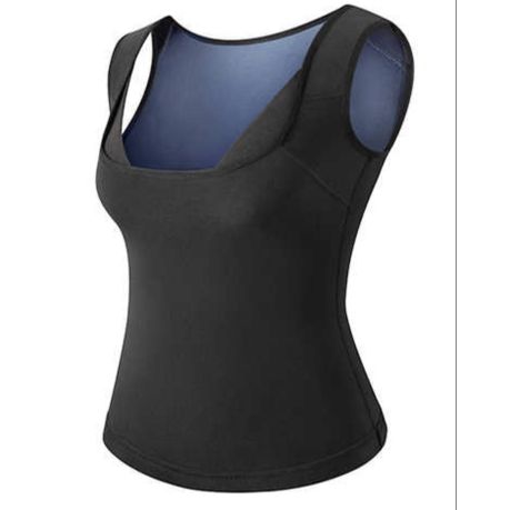 Slimming Polymer Sauna Vest Workout Tank Top Fass-M Women