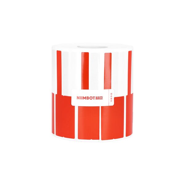 Niimbot - K2 / K3 - T38X25+40MM - 1,000 Labels Per Roll - Red Cable
