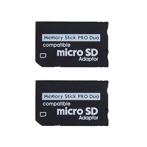 Memory Stick Pro Duo Adapter For Sony Psp/Sony camera 2-piece set