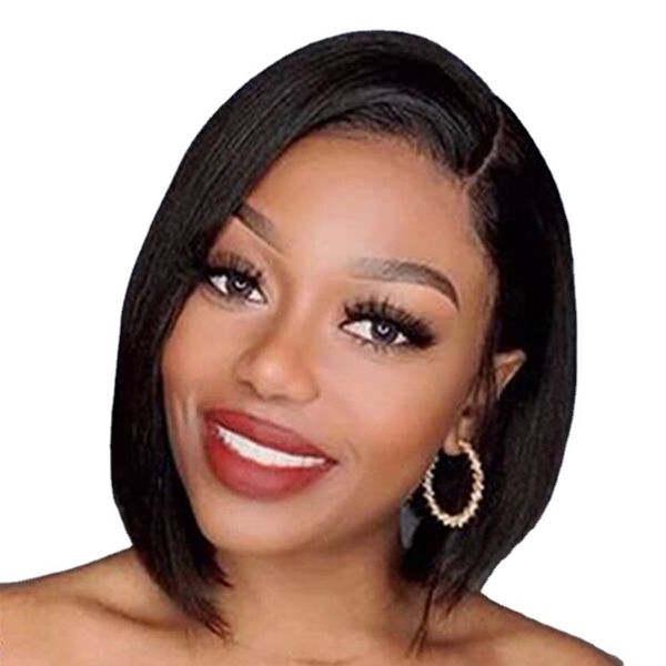 European and American BOBO Fashion Trend Female Side Bangs Wig