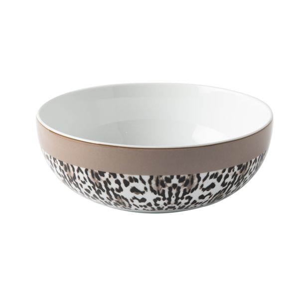 Jenna Clifford Leopard Salad Bowl