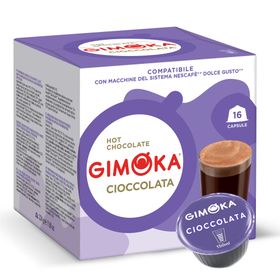 Gimoka Hot Chocolate 16 Nescafe Dolce Gusto Compatible Coffee