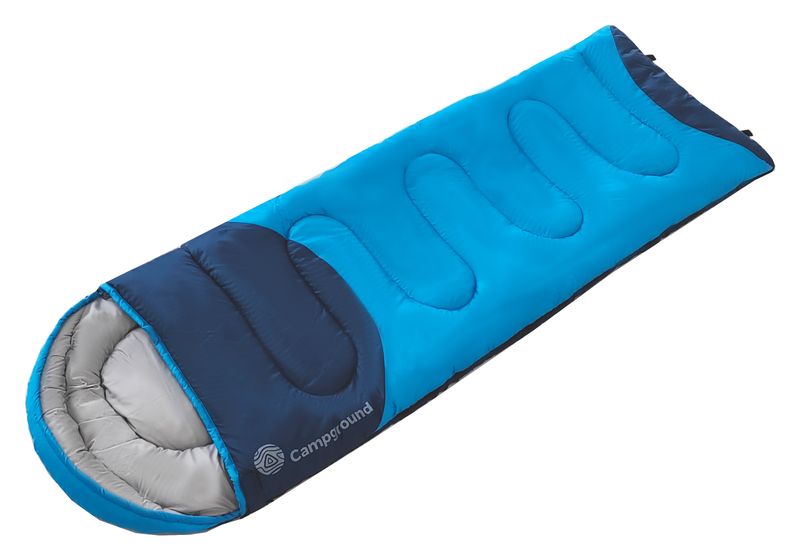 Campground Stargazer 250gsm Hollow Fibre Sleeping Bag - 185cm x 75cm