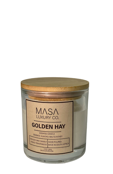 Masa Luxury Co - Golden Hay Candle 330g