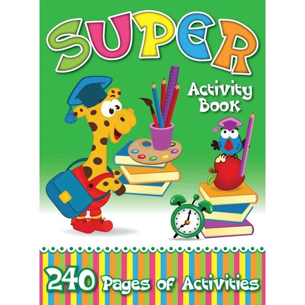 Bumper Colour And Activity Book 240 Page X 2