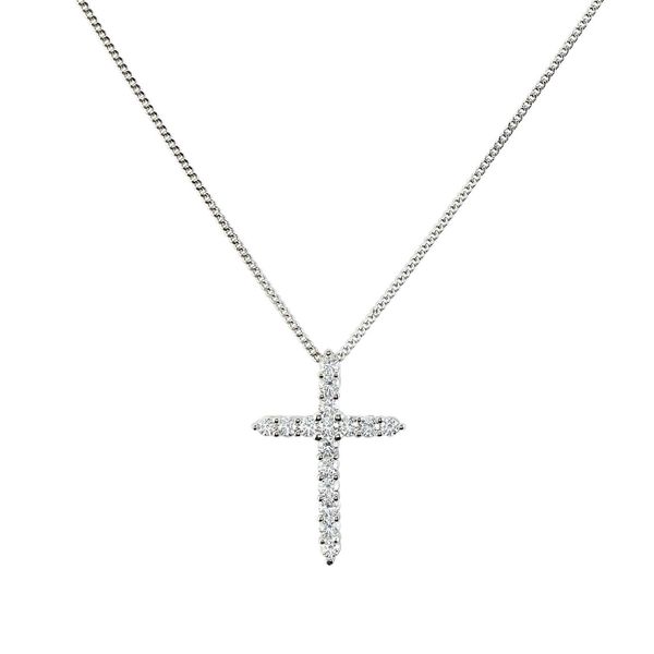 Broadway Jewellers - 925 Sterling Silver Cross Pendant Set
