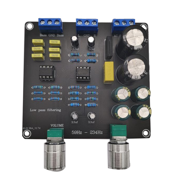 59Hz-234Hz Low-Pass Filter Super Bass Crossover Board