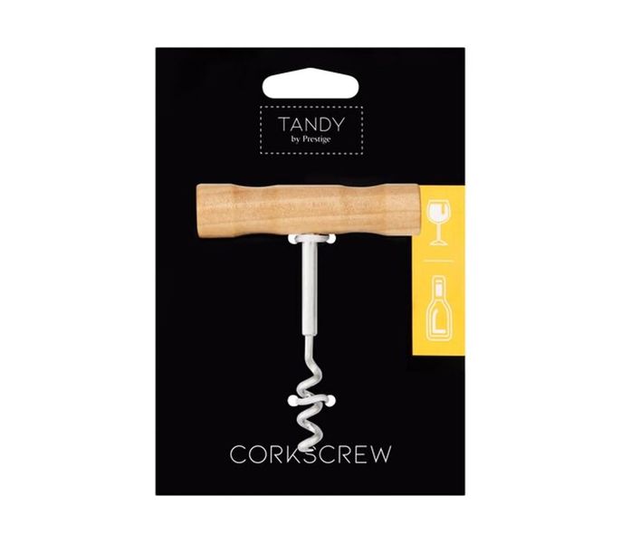 Prestige Barman Wooden Handle Corkscrew