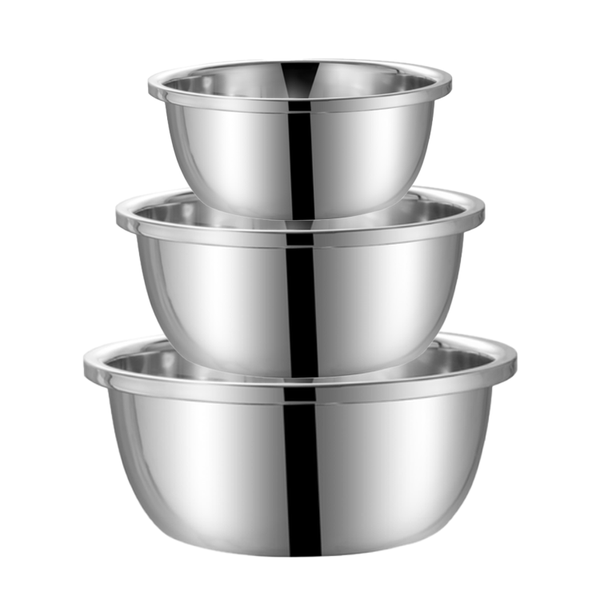 Mixing Bowl Set - Stainless Steel