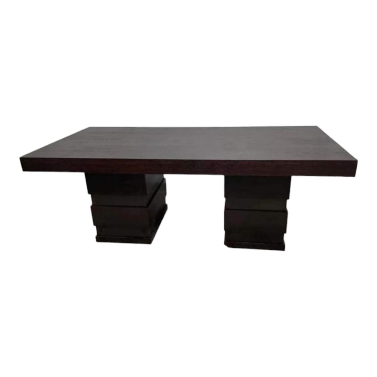 Modern Wooden Coffee Table - Dark Brown | Shop Today. Get it Tomorrow