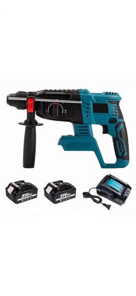 Yovlet Rotary Hammer Cordless hammer Drill SDS Plus handle -800w