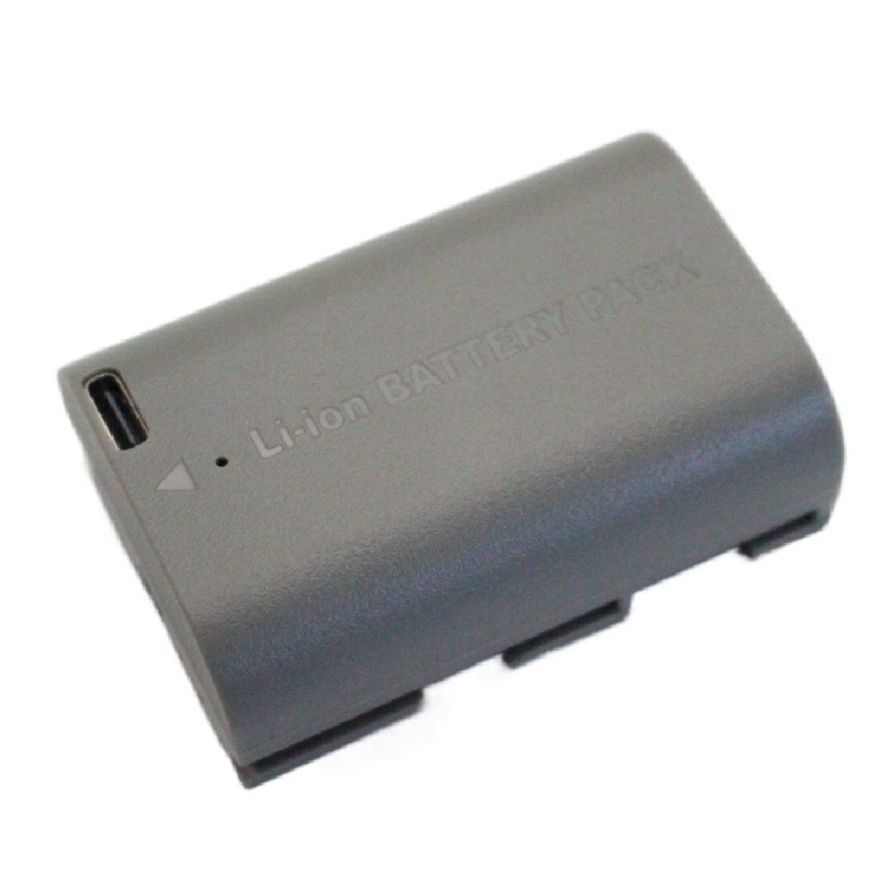 Baxxtar Pro LP-E6N 2250mAh Camera Battery 2x - with Charger USB 18602 (Dual LCD) Compatible with Canon XC10 XC15 EOS R 60D 70D 80D 90D 5D Mark II III IV 6D 7D