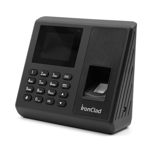 IronClad Fingerprint Biometric Fingerprint Time Attendance Machine Clock