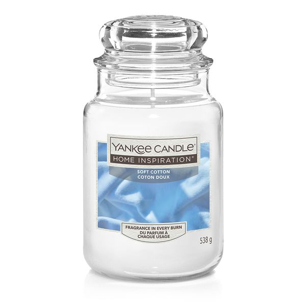 Yankee Candle Home Inspiration Soft Cotton Large Jar