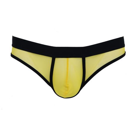 Men's T-Back Thongs Bikini Briefs Strappy Underwear G-String Pack