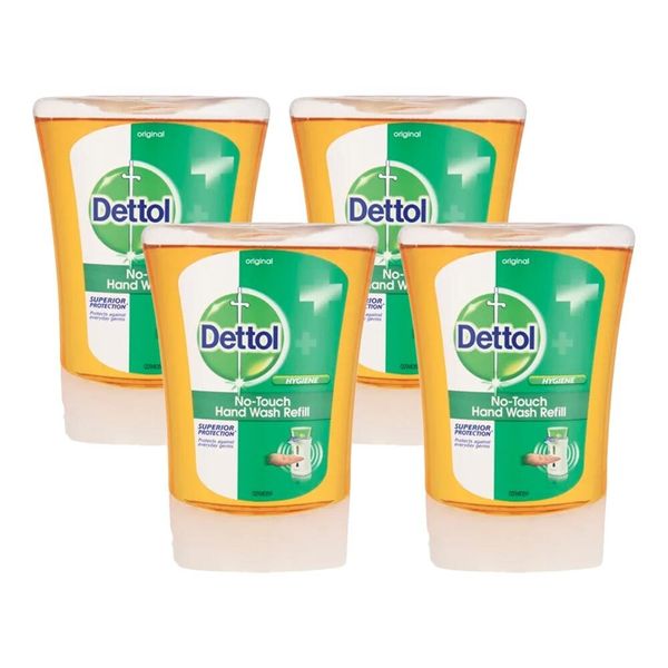 Dettol Original No-Touch Hand Wash Refill - (6 x 250ml)