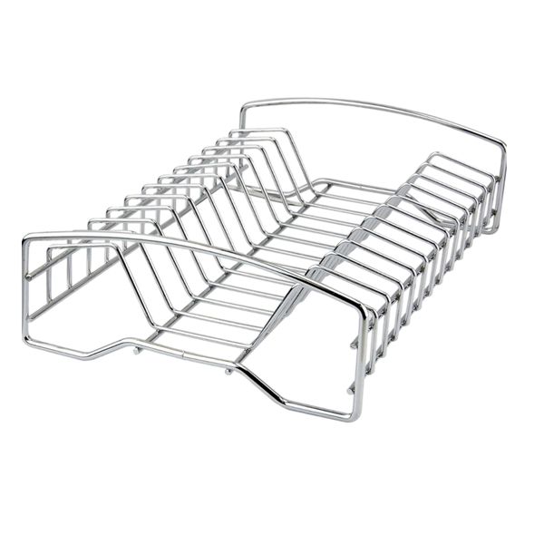 Plate Stand 12 Plates 28X20X10Cm Chrome