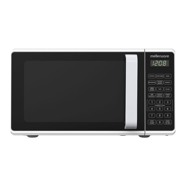Mellerware Microwave 6 Power Levels Digital Steel Black 20L 700W "Virgo"