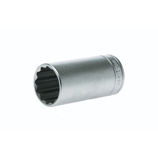 TengTools - 1/2inch Drive 12 Point Deep Socket 30mm - M120630-C