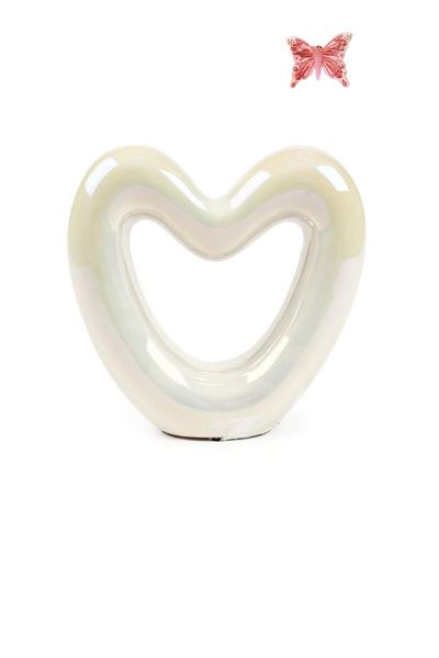 Deco Heart Ornament with Butterfly craft