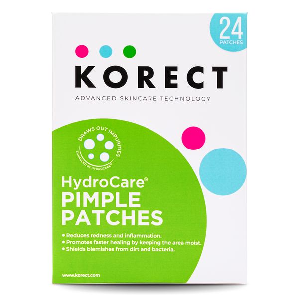 KORECT HydroCare Pimple Patches - 24 Pimple Patches