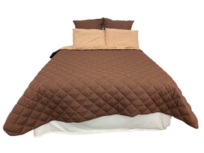 Reversible Queen &amp; King Comforter 5pc set