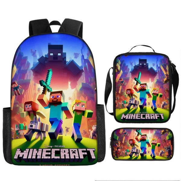Lunch Box, Pencil Case - Minecraft image