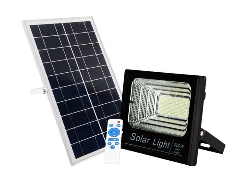 Zatech Flood Light with Solar Panel Shop Today. Get it Tomorrow