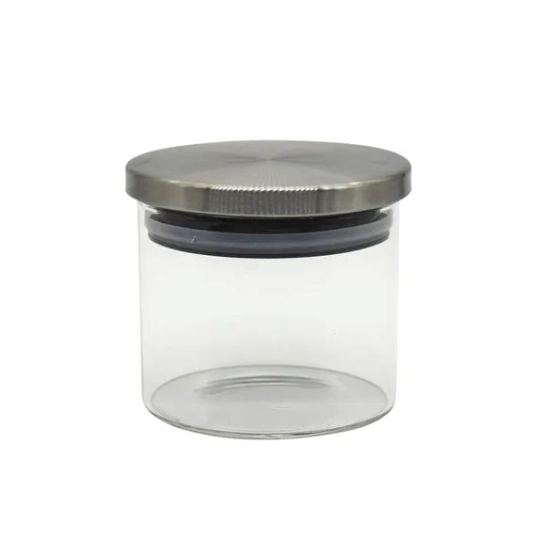 Glass Jar 400Ml D10.3Xw10.3Xh9.1
