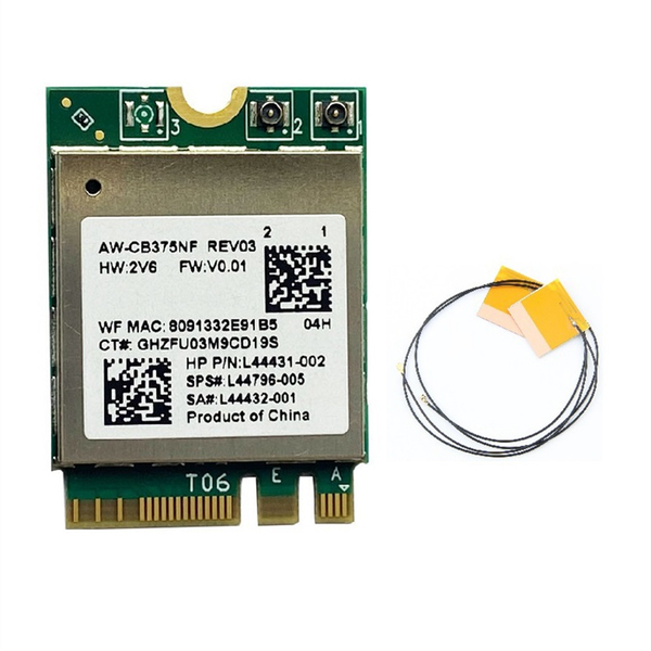 Rtl8822Ce Wifi Card 2 4G/5G Dual Band Gigabit Wireless Network Card