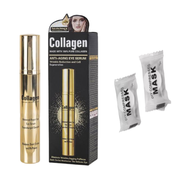 Collagen Eye Serum Pen with 2 DIY Masks