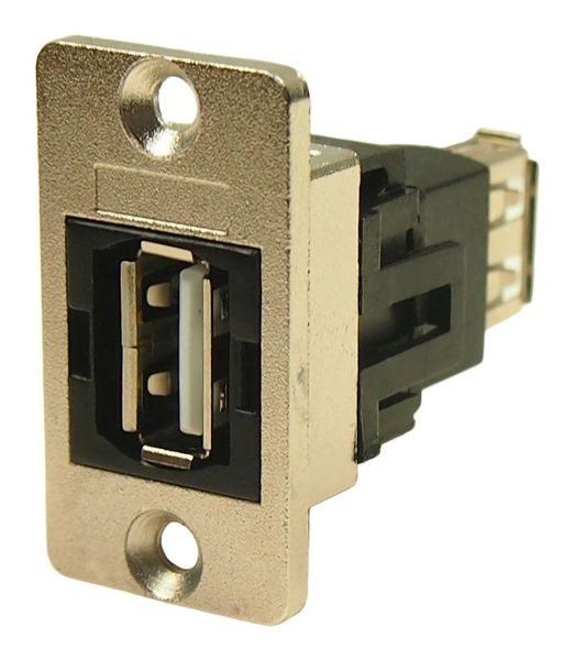 Cliff Electronic (CP30608NM) USB Adapter, CSK Hole, USB 2.0