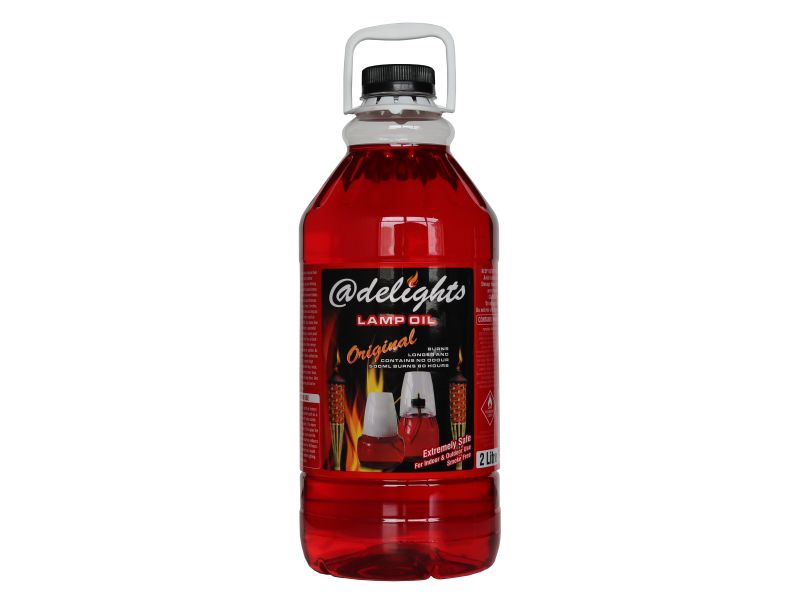 @Delight Lamp Oil Red 6 x 2L