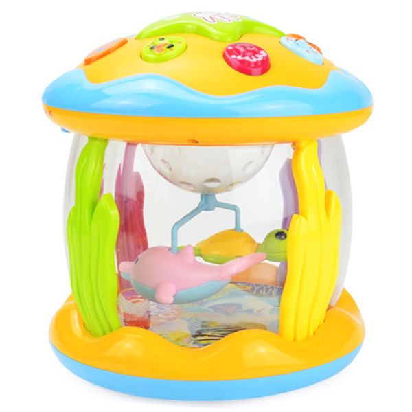 Olive Tree - Baby Toddler Activity Toys 0-24 Months Music Projector Drum
