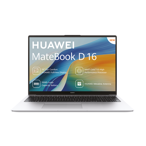 Huawei Matebook D16 Notebook 2024 i5-12450H Mystic Silver