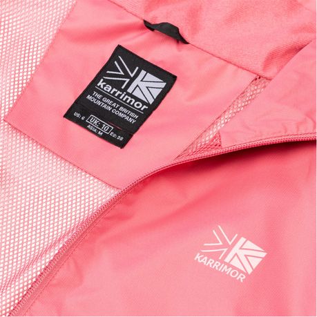 Karrimor Women Sierra Hooded Waterproof Jacket Rose Parallel Import Daily Sale Shop