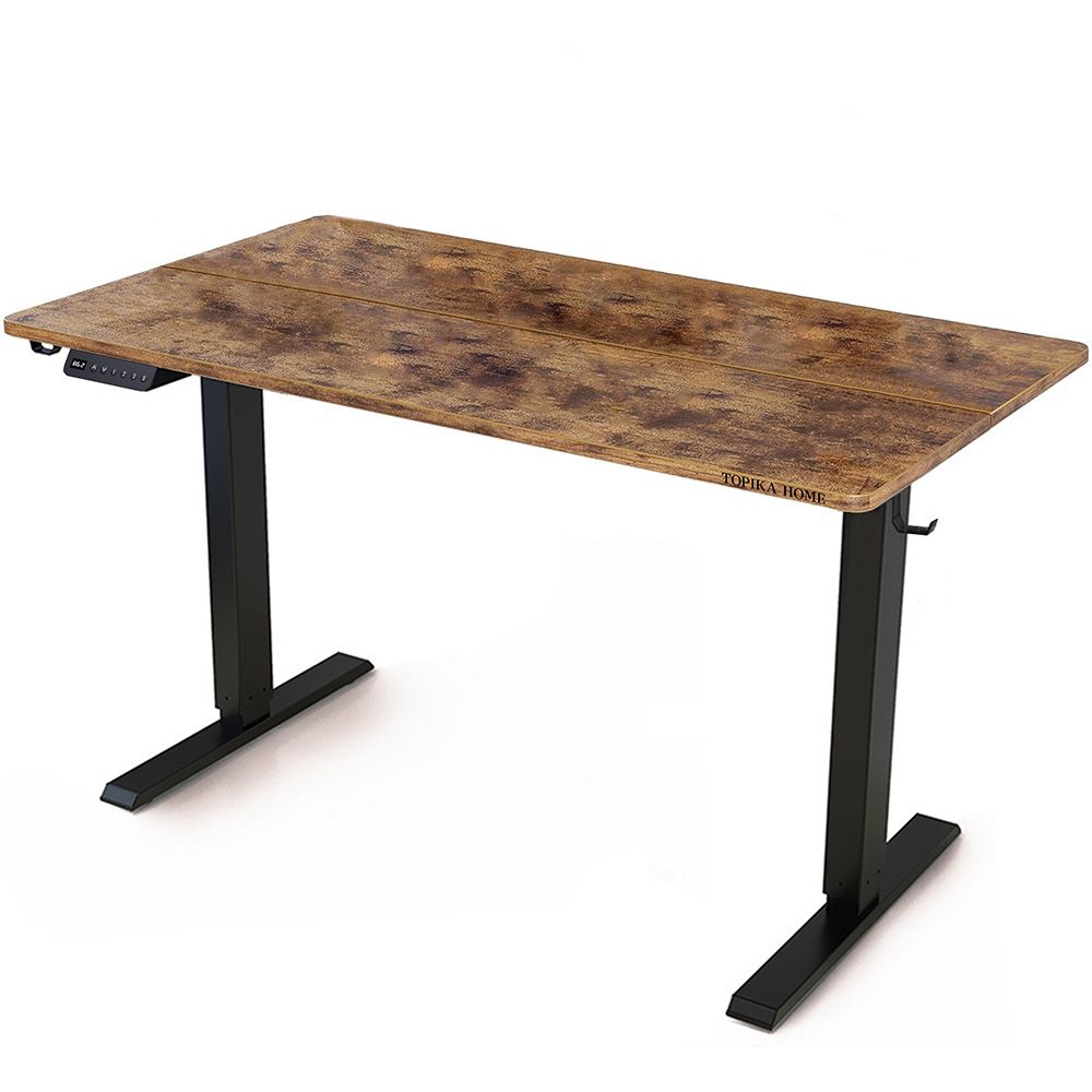Topika - Electric Standing Desk, Height Adjustable Desk with Desk Top