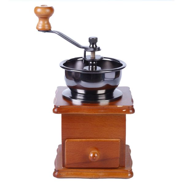 Household Hand Coffee Mill with Non Slip Pad Manual Coffee Bean Grinder