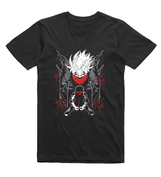 Dandadan: Lines in Red Short-Sleeved T-Shirt